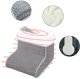 Electric Foot Warmer with 5 Heat Settings, Grey and White