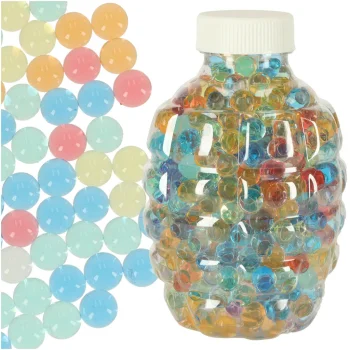 Hidrogēla bumbiņas "Orbeez" (7-8 mm) daudzkrāsu šautenes pistolei 550 gab., daudzkrāsainas | Hydrogel balls for...