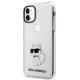 Karl Lagerfeld iPhone 11 Case Choupette Collection Transparent