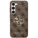 Чехол Guess 4G Big Metal Logo для Samsung Galaxy S23 коричневый