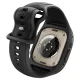 Spigen Liquid Air Pro siksniņa ar vāciņu un 9H stiklu Apple Watch Ultra 49mm, Black