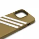 Чехол Adidas для iPhone 13 Pro Max OR Molded Case PU, бежевый / золото