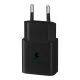 Сетевое зарядное устройство Samsung EP-T1510NBEGEU 15W USB-C, черный
