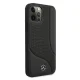 Mercedes iPhone 12 Pro Max vāciņš Perforated Area, melns