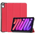 Apple iPad mini (2024) (A2995) Trifold Protective Cover Case, Red | Чехол Книжка для Планшета