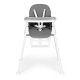 ECOTOYS 3-in-1 Foldable Baby High Chair and Booster Seat, grey