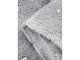 Soft Glow in the Dark Throw Blanket 150x180 cm, Grey with Stars