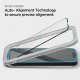 Spigen ALM Glass FC aizsargstikls iPhone 13 / 13 Pro / 14, melns