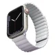 Uniq Revix magnētiskā siksniņa Apple Watch 42/44/45/49mm, Ceriņkrāsas/Balta