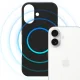 Чехол 3mk Hardy MagSilicone для Apple iPhone 17, черный