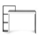 ModernHome CHDK07-DG Computer Desk with 4 Shelves, Grey