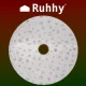 Коврик под новогоднюю елку Ruhhy со звездами, 78 см,...