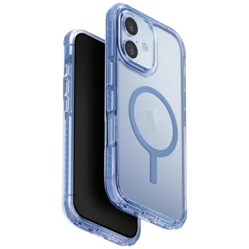 Uniq Combat iPhone 17 telefona vāciņš maciņs ar MagClick uzlādi — zils | Phone Case Cover