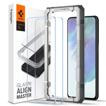 Samsung Galaxy S21 FE 5G (SM-G990B/DS) Spigen ALM GLAS.TR Tempered Glass 2-Pack | Защитное Стекло на...
