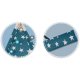 Tepee Tent with Lights for Children Nukido, Blue
