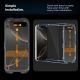 Tech-Protect iPhone 13 / 14 / 16e / 17e aizsargstikls Quick Set+ (2 gab.)