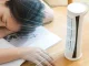 Mini Desk Tower Fan with LED Light, 2 Speeds, USB, 16039