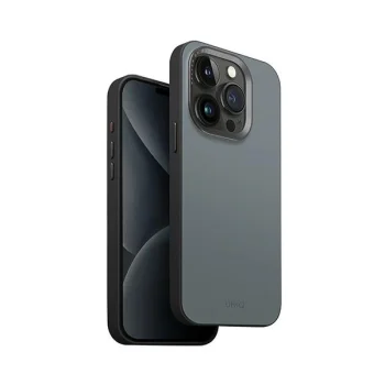 Uniq Lyden DS iPhone 15 Pro Max 6,7\" Magclick lādēšanas telefona vāciņš zili-melns/mazgāts zili-melns | 6.7\"...