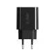 Сетевое зарядное устройство Tech-Protect NC20W USB-C PD20W, черное