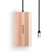 Orico XDR 12-in-1 USB-C dokstacija HDMI 4K VGA RJ45 PD 100W, rozā zelta