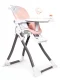 Складной стульчик для кормления Ecotoys HC301-903, розовый