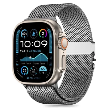 TECH-PROTECT MILANO APPLE WATCH 6 / 7 8 9 10 SE ULTRA 1 2 (44 45 46 49 MM) SILVER