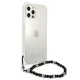 Чехол Guess для iPhone 12 Pro Max из коллекции Pearl, прозрачный
