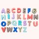 Набор бусин с буквами и цифрами для творчества и рукоделия