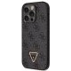 Чехол Guess для iPhone 14 Pro Crossbody 4G Metal Logo, черный