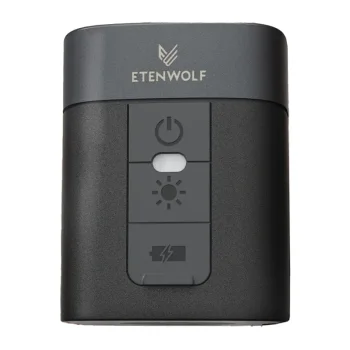 Elektriskais pumpis Etenwolf AIR 3, 2600 mAh, ar LED lukturi, melns