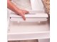 Household Foil and Cling Film Dispenser with Cutter, 36 x 8 x 8.5 cm