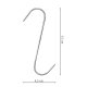 Smoking Hooks for Meat, Set of 15 Pcs