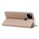 Google Pixel 5a 5G Magnetic PU Leather Phone Stand Card Slot Case Book Cover, Rose Gold | Telefona Vāciņš Maciņš...