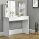 Туалетный столик с зеркалом ModernHome PWSHT-20, белый