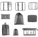 Travel Organizer 8 Pcs Gray