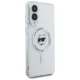 Чехол Karl Lagerfeld для Samsung Galaxy S25 Edge Metal Choupette Head MagSafe, белый
