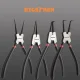 Набор съемников стопорных колец Bigstren 00022159, 4 шт., черный