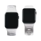 3mk Silicone Watch Strap for Apple Watch 42 / 44 / 45 / 49 mm, White