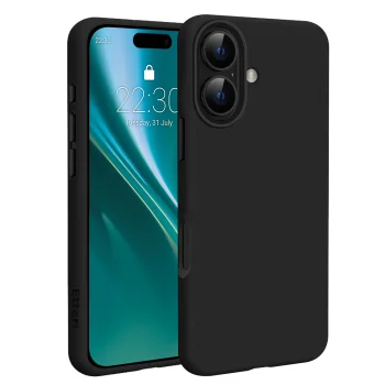 Etteri Silicone Mag vāciņš priekš iPhone 17, melns