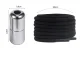 No-Tie Elastic Shoelaces for Shoes 100cm, Black, 2 Pcs
