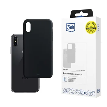 3mk Matt Case for iPhone X / XS, Black
