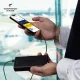 Puro Fast ārējais akumulators 20000 mAh, melns