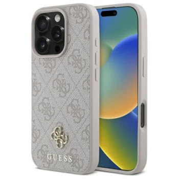 Guess 4G Small Classic MagSafe vāciņš iPhone 16 Pro Max - Rozā | Phone Case Cover Pink