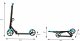 Bauerkraft G-121 Foldable City Scooter for Kids and Teens, 200mm Wheels