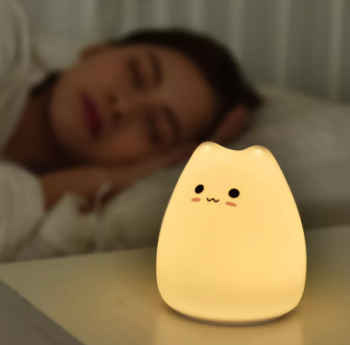 Nakts galda lampa bērnu istabai - Kaķis, Mix | LED Night Lamp "Cat"