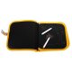 Bērnu Mīkstais Zīmēšanas Albums Burtnīca Dēlis + 12 Marķieri, Dzeltens | Kids Soft Drawing Album Notebook Board