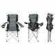 Trizand Folding Fishing Chair, Black/Grey