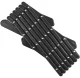Universal Car Window Ventilation Guard for Pets, Black