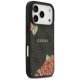 Guess 4G Flowers Print MagSafe vāciņš iPhone 17 Pro Max - melns | Phone Case Cover Black