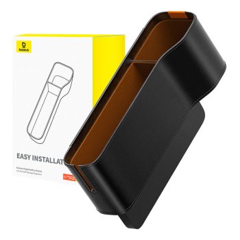 Auto glabāšanas kaste Baseus OrganizeFun (melna) | Car storage box (black)